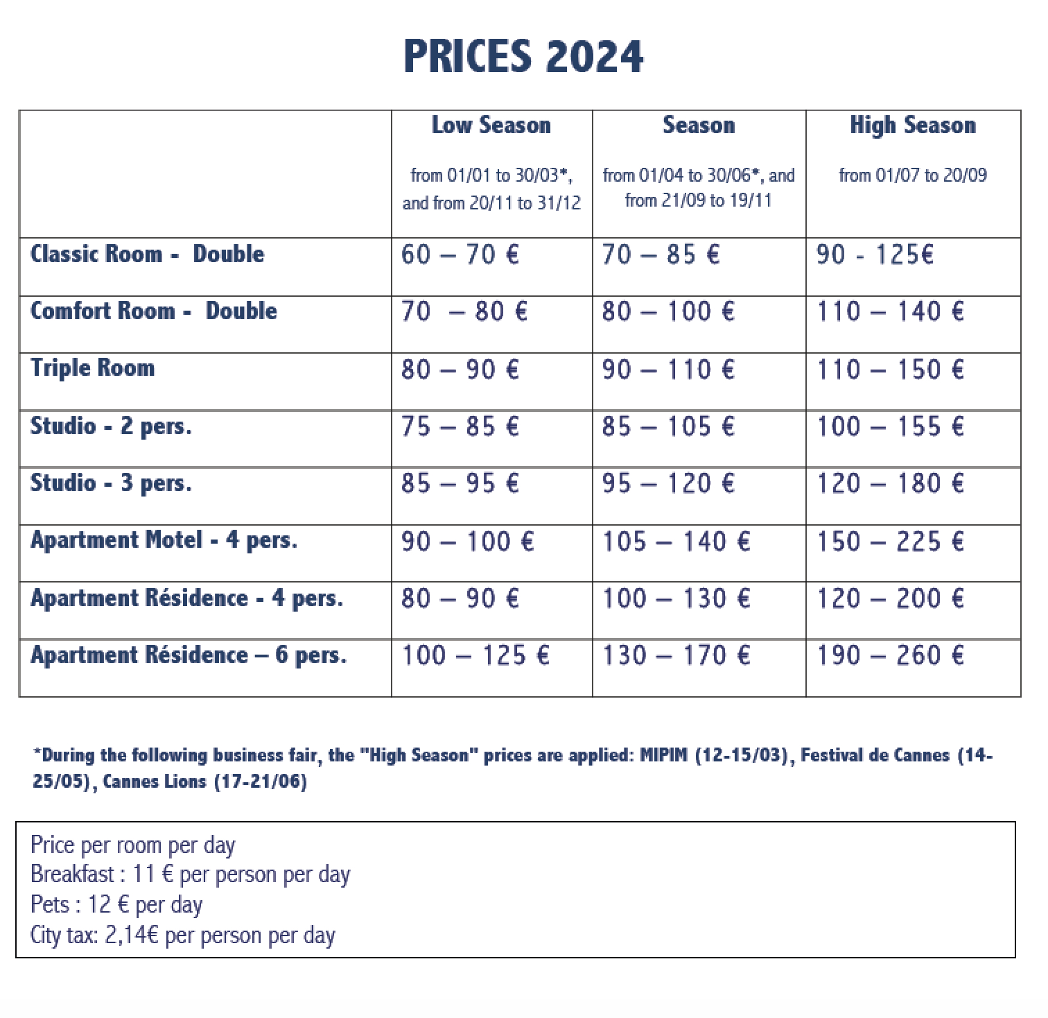 prices Motel Capsol